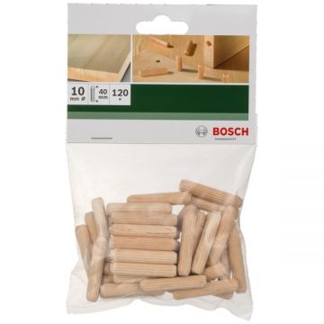 Bosch  2609255314 - Dibluri din lemn 10x40 mm 120 bucati