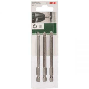 Bosch  2609255969 - Set capete de insurubare profil PZ 3 bucati
