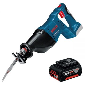 Bosch GSA 18 V-LI + 1600A002U5 - Fierastrau sabie + Acumulator Li-Ion 18 V 5 Ah Bosch GSA 18 V-LI + 1600A002U5 - Fierastrau sabie + Acumulator Li-Ion 18 V 5 Ah