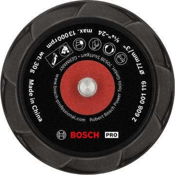 Bosch  PRO Sanding Pad - Placa de slefuire rotunda cu scai 77 mm fara gauri compozitie medie GPO 12V-77 GPX 12V-77 GPX 12V-125