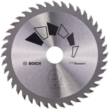 Bosch  STANDARD - Panza fierastrau circular lemn 130x20x2.2 mm 40 dinti