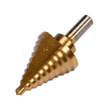 Burghiu in trepte 6-35 mm, precis pentru metal si PVC