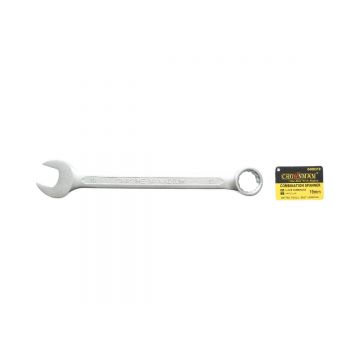 Cheie combinata fixa si inelara 19mm Cr-V , Cod: DISUF29, Crownman