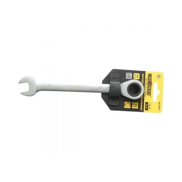 Cheie combinata fixa si inelara cu clichet 13mm Cr-V , Cod: DISUF38, Crownman