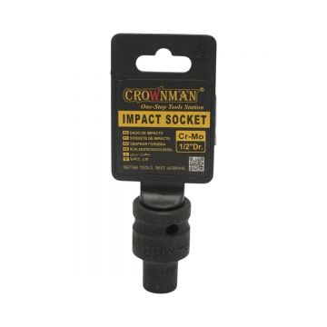 Cheie tubulara de impact 8mm, patrat 1/2 Cr-Mo , Cod: DISUF42, Crownman
