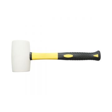 Ciocan de cauciuc 680g cu maner din fibra de sticla , Cod: DISUF20, Crownman