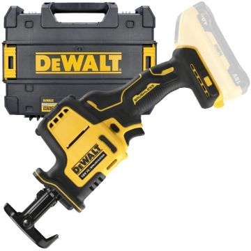 DeWalt  DCS369NT - Fierastrau sabie fara acumulatori si incarcator Li-Ion 18 V - Ah motor fara perii led iluminare valiza speciala
