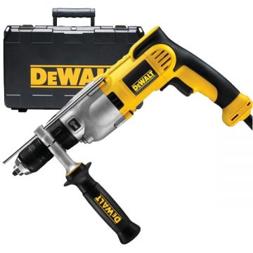 DeWalt  DWD522KS - Masina de gaurit cu percutie 950 W mandrina rapida 13 mm turatie reglabila valiza plastic
