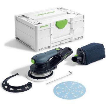Festool  ETSC 2 150-Basic - Slefuitor cu excentric fara acumulatori si incarcator 18 V - Ah 150 mm valiza speciala