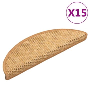 Gossi covorase scari autoadezive 15 buc. sisal 56x17x3 aspect sisal Gossi covorase scari autoadezive 15 buc. sisal 56x17x3 aspect sisal