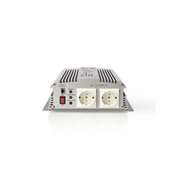 Invertor de tensiune 12V-230V 1700W 2x priza Schuko, NEDIS
