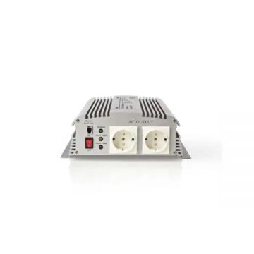 Invertor de tensiune 12V-230V 1700W 2x priza Schuko, NEDIS
