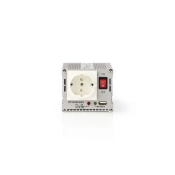 Invertor de tensiune 12V-230V 300W 1x iesire USB, Nedis