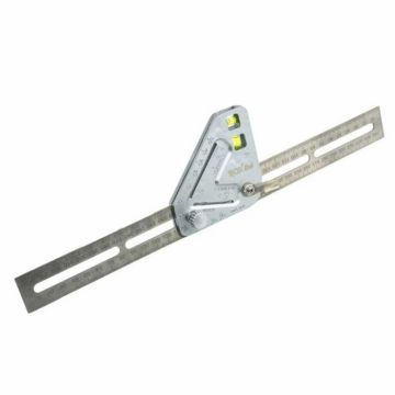 Liniar cu bula de masurat unghiuri ROX Wood 153ROX0122, 350 mm