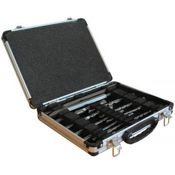 Makita  D-20111 - Set SDS-Plus 11 burghie 2 dalti cutie metal