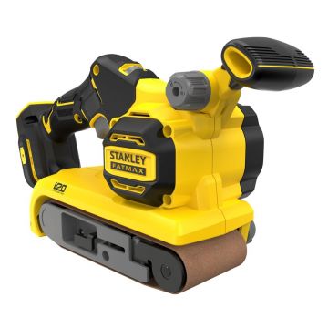 Masina de slefuit cu banda Stanley SFMCW223B, compatibila cu acumulator Li-Ion 18 V,  76x457 mm