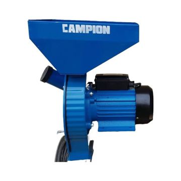 Moara Electrica Uruiala 4.5KW, 300kg/ora, cereale, 4 site, 20 Ciocanele, Cuva Extra Mare, Campion CMP1335 – CMP1335
