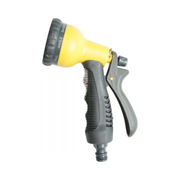 Pistol de stropit tip dus reglabil 8 moduri pentru furtun gradina , Cod: DISUF74, Crownman