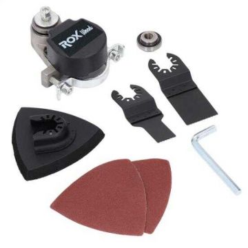 Set adaptoare pentru polizoare unghiulare, functie dalutire si slefuire ROX Wood 153ROX0191