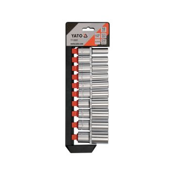 Set tubulare 10 piese 1/2” CR-V Yato – rezistenta si eficienta in lucru