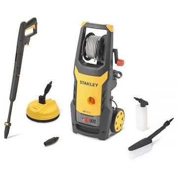 Stanley  SXPW16PE - Masina de spalat cu presiune 1600 W 125 bar 7 l/min tambur furtun duza terase monofazata