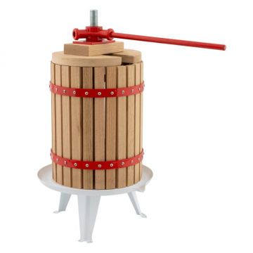 Teasc struguri Elefant FP-18 Lemn 18L cu picioare, sistem presare lemn, inaltime 610mm