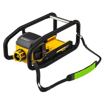 Vibrator de beton tip geanta Powershift  DeWalt DCPS320N, compatibil cu acumulator 55.4V, 12000 vpm, furtun maxim 5m
