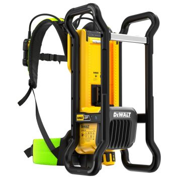 Vibrator de beton tip rucsac Powershift  DeWalt DCPS310N, compatibil cu acumulator 55.4V, 12000 vpm, furtun maxim 5m
