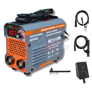 Aparat invertor de Sudura 300A, 1.6-5mm, 300cm, 3kg, IP21S, 220V, URAL MMA 300