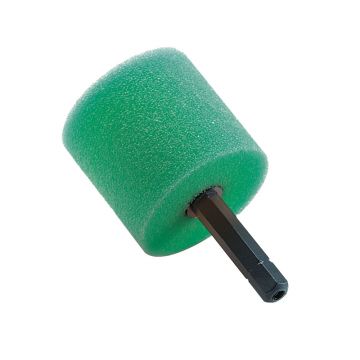 Burete cilindric de lustruit Flex PZ-G 35 HEX VE5, 517755, 35 mm, verde, set 5 bucati