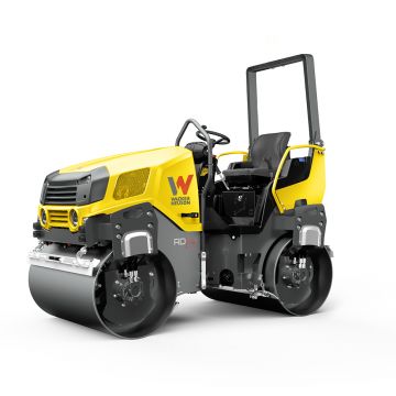 Cilindru vibro-compactor Wacker Neuson RD24-100, 2475 kg, Kubota, 1000 mm