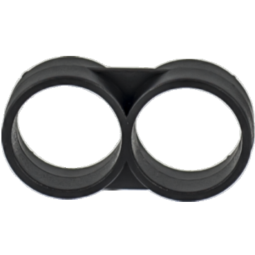 Clema Dubla Pentru Tub De Picurare,Dimensiune 20mm