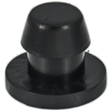 Dop Pentru Tub De Picurare, Dimensiune 8 Mm, Culoare Negru