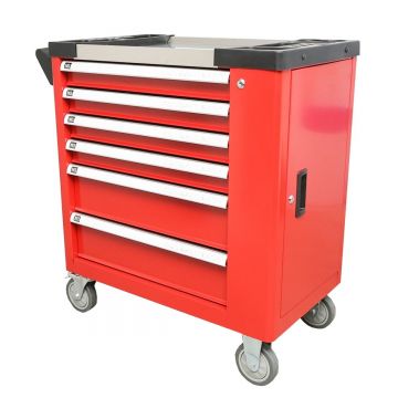 Dulap cu scule echipat 6 sertate 143 piese, Cod: BK77048, Brand: BRECKNER GERMANY