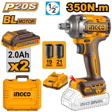 Fieletantă cu Impact 20V 1/2