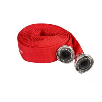 Furtun pompier 2″, lungime 20 m, 8 bar, cu cuple, BRILLO