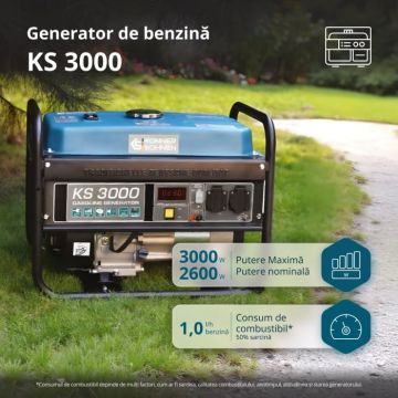 Generator pe benzina   Konner  Sohnen   KS 3000