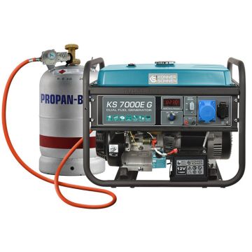 Generator pe gaz benzina   Konner  Sohnen   KS 7000E G