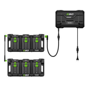 Kit incarcator rapid Ego PGX1601E-H, 56 V, 24 A, 1600 W, pentru acumulatori Ego ARC Lithium™