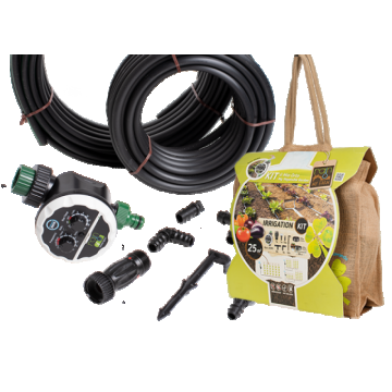 Kit Irigare Prin Picurare My Farm Vegetable Garden - a Unei Suprafete De Maxim 25 M², Cu Programator Zero Inclus