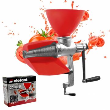 Masina de tocat rosii Elefant, manuala, fonta