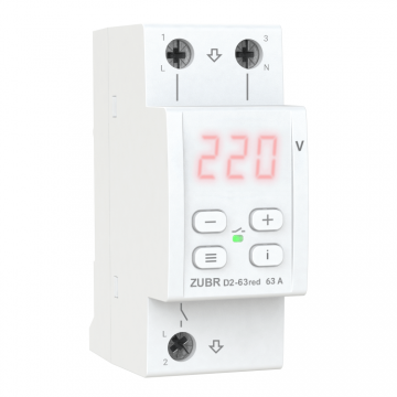 Modul automat pentru protectie tensiune ZUBR D2-63 Red 63A