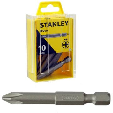 Set 10 biti Stanley 1-68-992, 50 mm, 1/4
