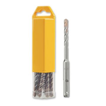 Set 10 burghie pentru beton DeWALT DT9815, SDS Plus Extreme 2, 6 x 100 x 160 mm