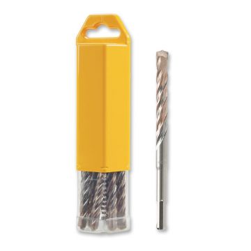 Set 10 burghie pentru beton DeWALT DT9834, SDS Plus Extreme 2, 10 x 100 x 160 mm