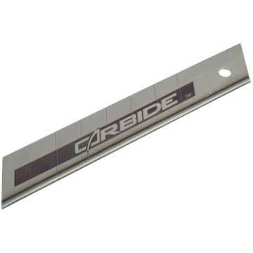 Set 10 lame cutter segmentate  Stanley STHT2-11818, 18 mm, CARBIDE™