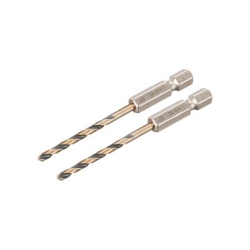 Set 2 Burghie multmaterial  DeWALT DT20602, coada hexagonala 3 X 26 X 72 mm