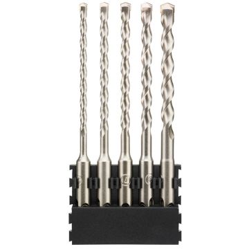 Set 5 burghie pentru beton DeWALT DT70835, SDS Plus, 5.5 - 10 mm, suport plastic