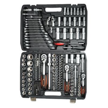 Set trusa chei 216 piese, tubulare 1/4