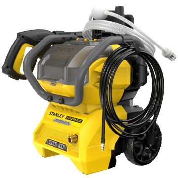 Aparat de spalat cu apa rece sub presiune Stanley SFMCPW1500B, fara acumulatori si incarcator,  100 bar